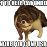 Repost to help cat understand