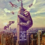 Sloth King Kong