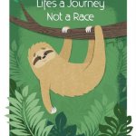 Sloth lifes a journey not a race