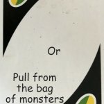 Bag of monsters