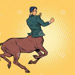 centaur businessman