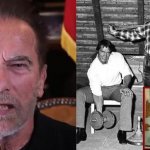 Arnold Schwarzenegger just like old Nazi dad