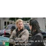 Yo sufrí por ti