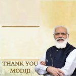 Thank you Modiji