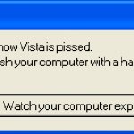 Vista is pissed meme