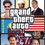 Borat vs Bush