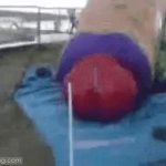 Pingas Slide GIF Template
