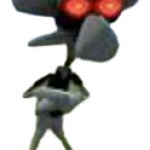 Red Mist Squidward (Transparent)