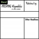 MSMG Republic Newspaper (Real) template