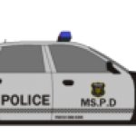police car template