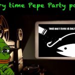 Pepe party projection