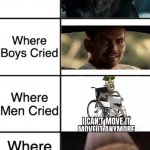 if you know what all of these scenes are (and cried at them) you are a legend | image tagged in where girls boys men and legends cried | made w/ Imgflip meme maker