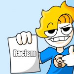 Me in a nutshell | Racism | image tagged in haminations paper | made w/ Imgflip meme maker