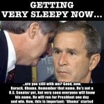 George W. Bush hypnotism meme