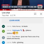 TYT deleting my livechat but allowing transphobia 7-14-21 #8