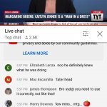 TYT deleting my livechat but allowing transphobia 7-14-21 #16