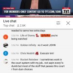 TYT deleting my livechat but allowing transphobia 7-14-21 #20