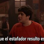 Creo que el estafador resulto estafado