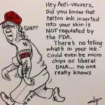 Trump supporters tattoo ink