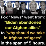 Fox News hypocrisy Afghanistan