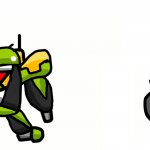 buff droid vs sad apple template