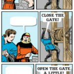 Close the gate