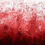 Blood Splatter on Wall Hands 568x567 template