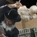 Jew Swings a Chicken