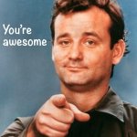 You’re awesome with text meme
