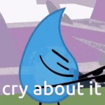 teardrop cry about it GIF Template