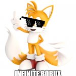 infinite bobux | INFINITE BOBUX | image tagged in bobux,robux,roblox | made w/ Imgflip meme maker