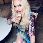Madonna ice cream