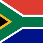 Flag of South Africa template