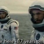 1 hour is 7 years