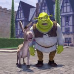 Shrek and Donkey Shocked