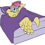 sleeping gabumon