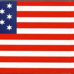 1777 United States flag template