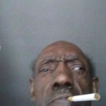 Old guy smoking