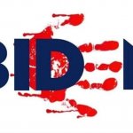 biden bloody logo