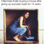Millennial house meme