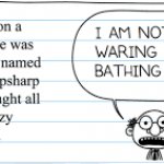 crazy thoughts, diary of a wimpy kid, comic