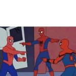 Spiderman Pointing