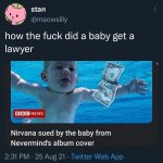How the fuck did a baby get a lawyer