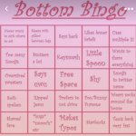 Bottom bingo