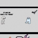 free amogus comic template | image tagged in free amogus comic template | made w/ Imgflip meme maker