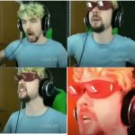 double-seeing glasses meme