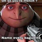 oh so ur french???