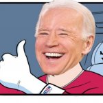 Thumbs up Joe Biden template