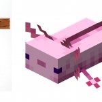 Axolotl with cross meme