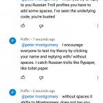 Russian troll profile check